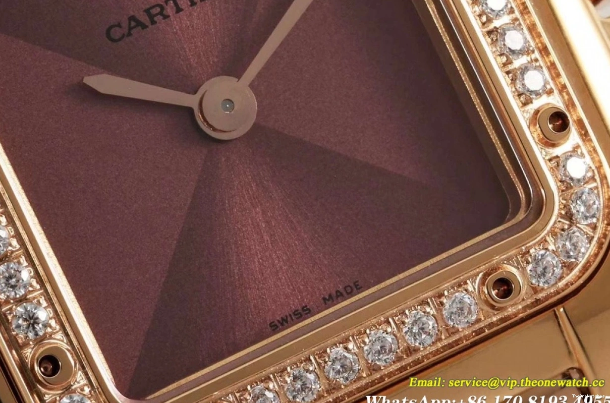 Panthere Brown De Dia RG Quartz 22mm AF RG Dial Ladies Secrete 1206